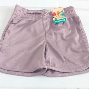 Garanimals Purple Solid Mesh Shorts